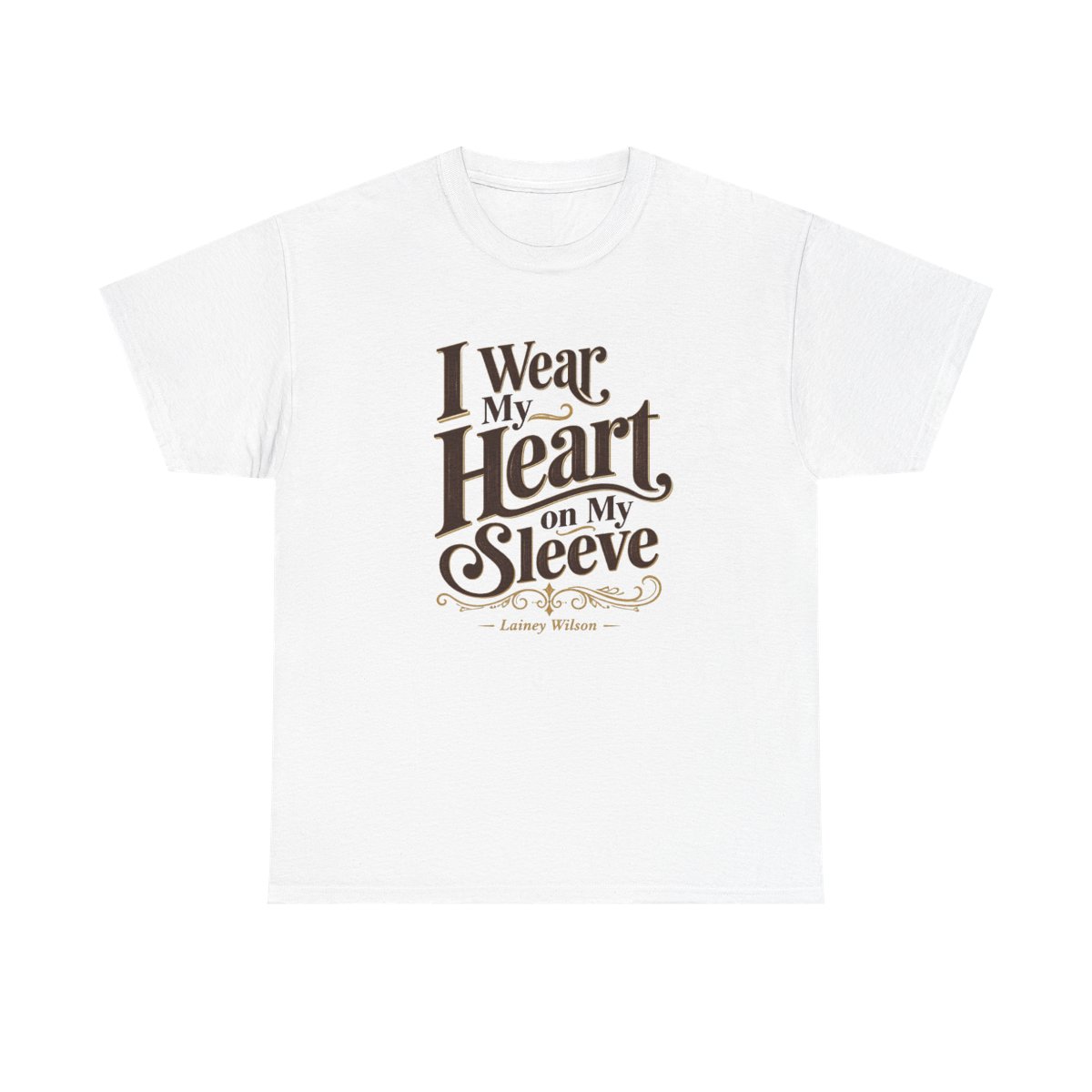 Lainey Wilson "I Wear My Heart on My Sleeve" Unisex Tee