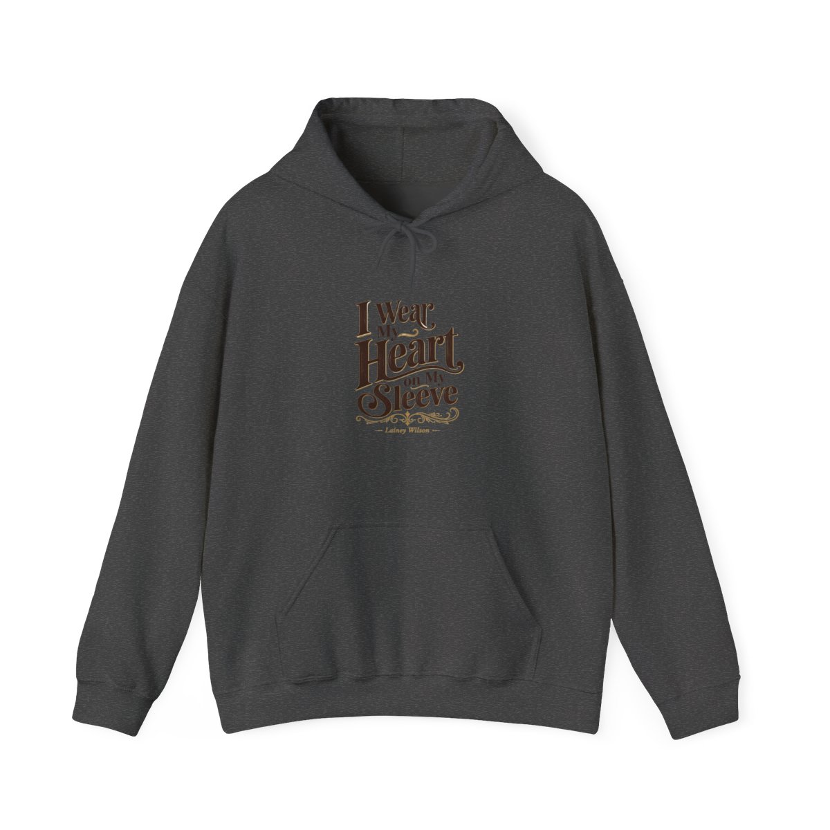 Lainey Wilson "I Wear My Heart on My Sleeve" Hoodie - alternate angle 3, merchandise