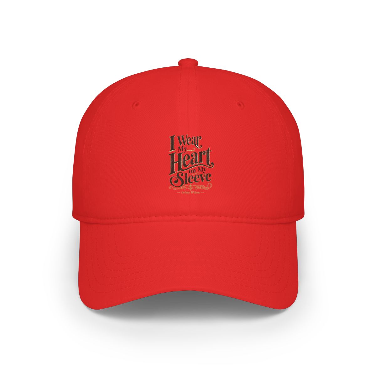 Lainey Wilson "I Wear My Heart on My Sleeve" Hat - alternate angle 3, merchandise
