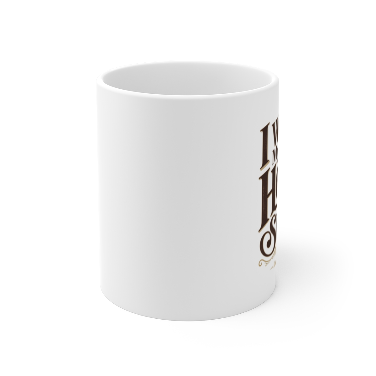 Lainey Wilson "I Wear My Heart on My Sleeve" White Mug - alternate angle 1, merchandise
