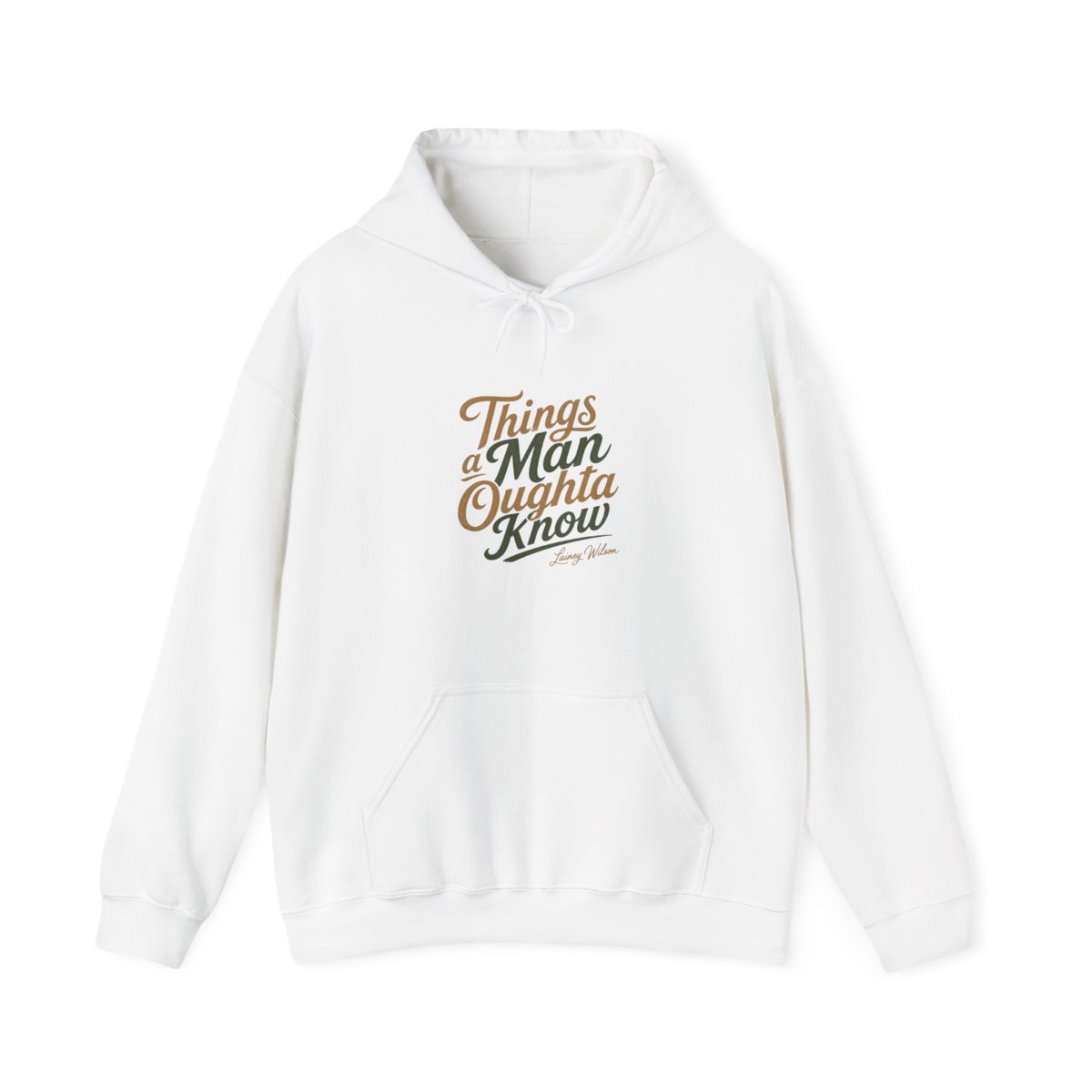 Lainey Wilson "Things a Man Oughta Know" Hoodie - alternate angle 2, merchandise
