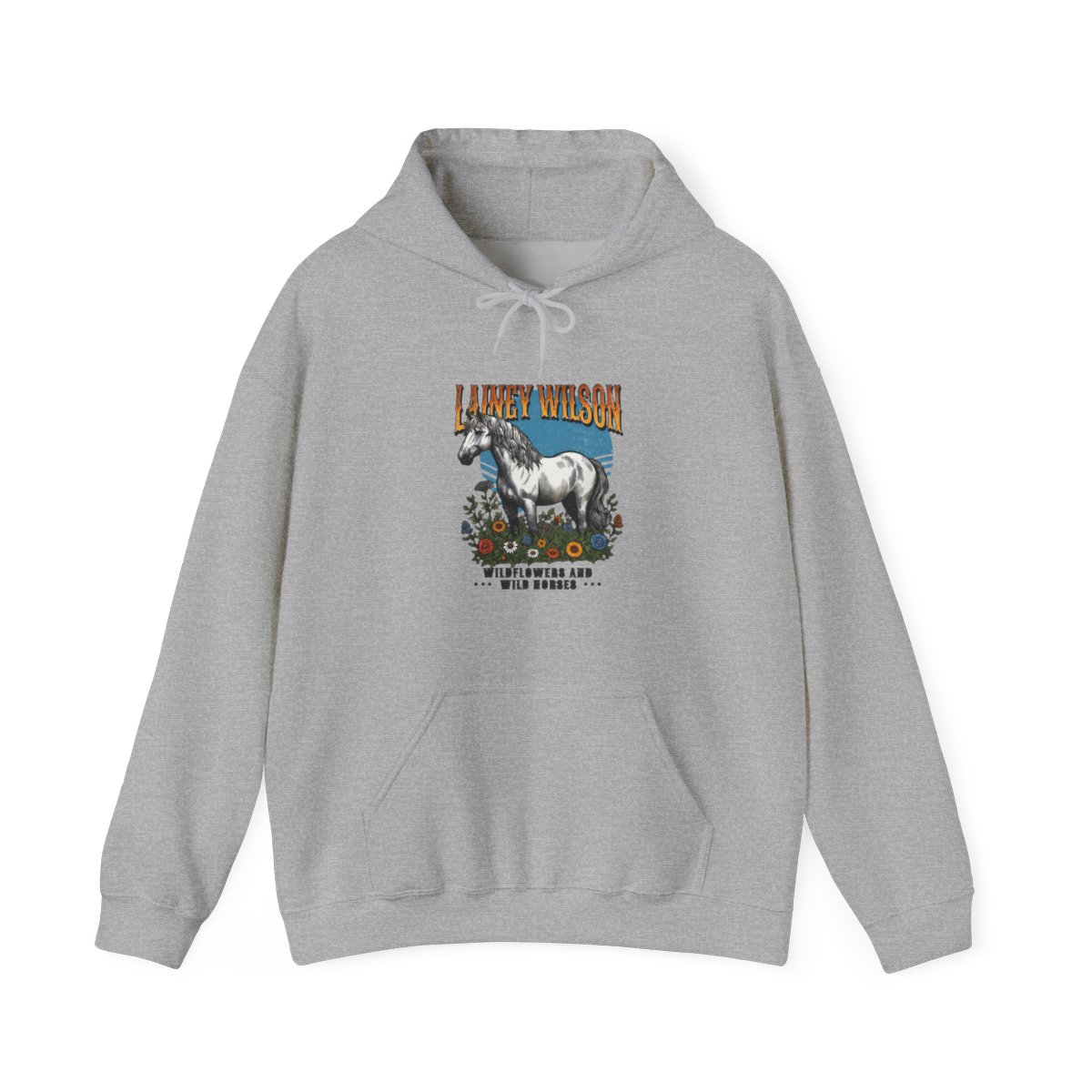 Lainey Wilson Wildflowers and Wild Horses Hoodie