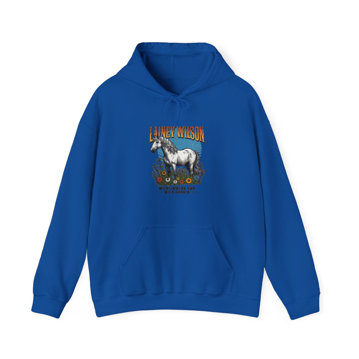 Lainey Wilson Wildflowers and Wild Horses Hoodie - alternate angle 4, merchandise