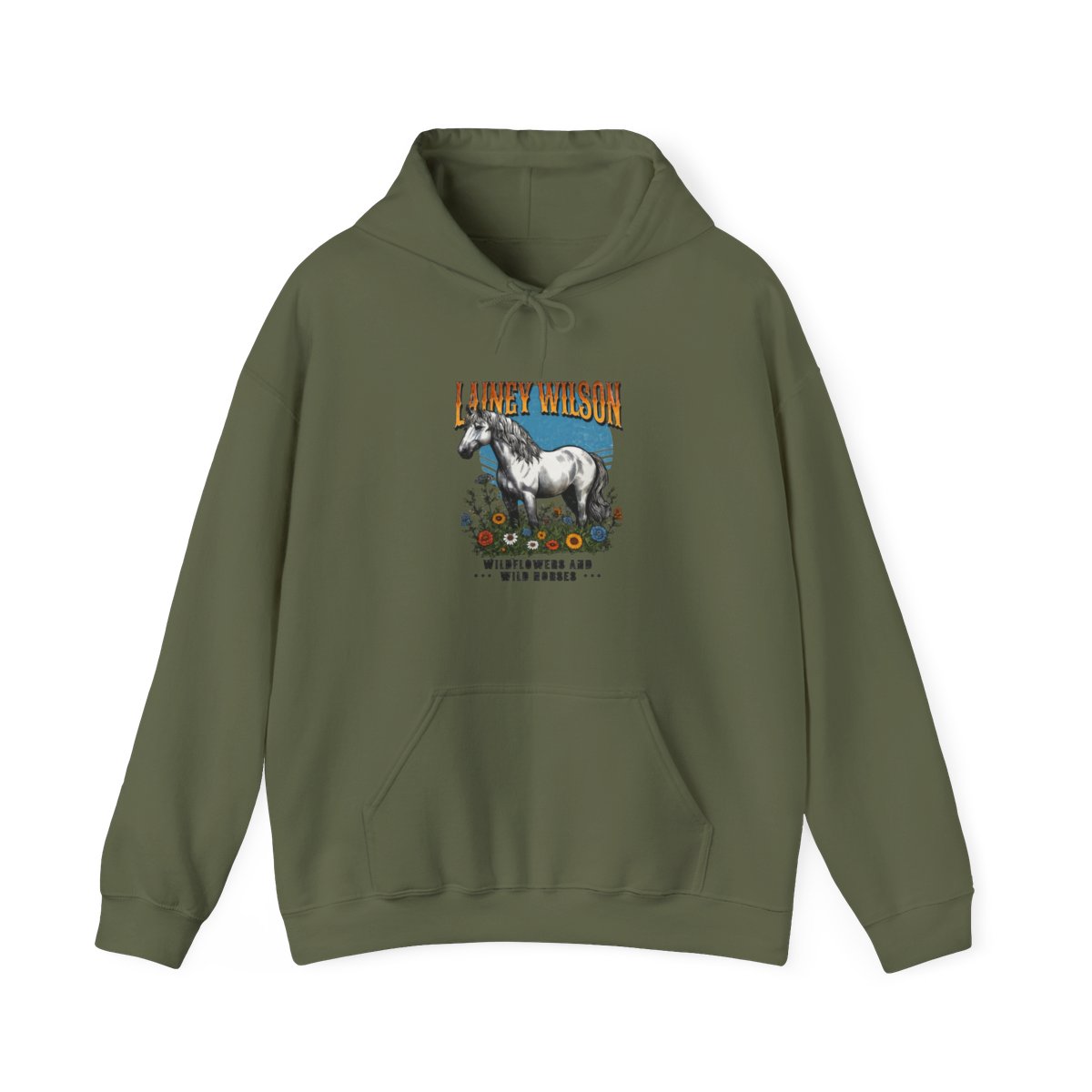 Lainey Wilson Wildflowers and Wild Horses Hoodie - Official Hoodies merchandise