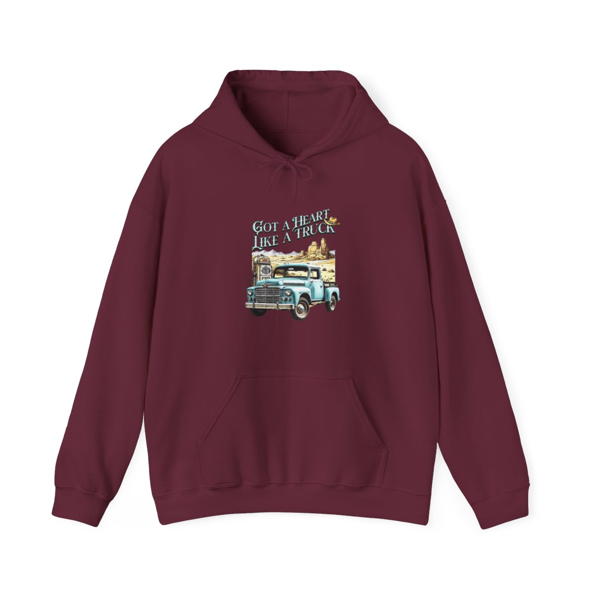 Lainey Wilson Got a Heart Like a Truck Hoodie - alternate angle 2, merchandise
