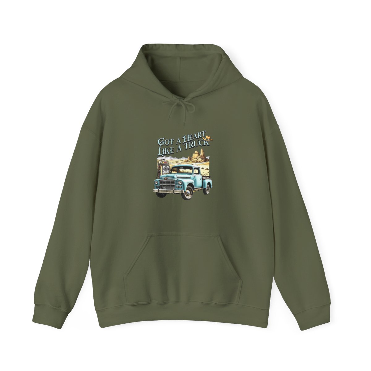 Lainey Wilson Got a Heart Like a Truck Hoodie - alternate angle 3, merchandise