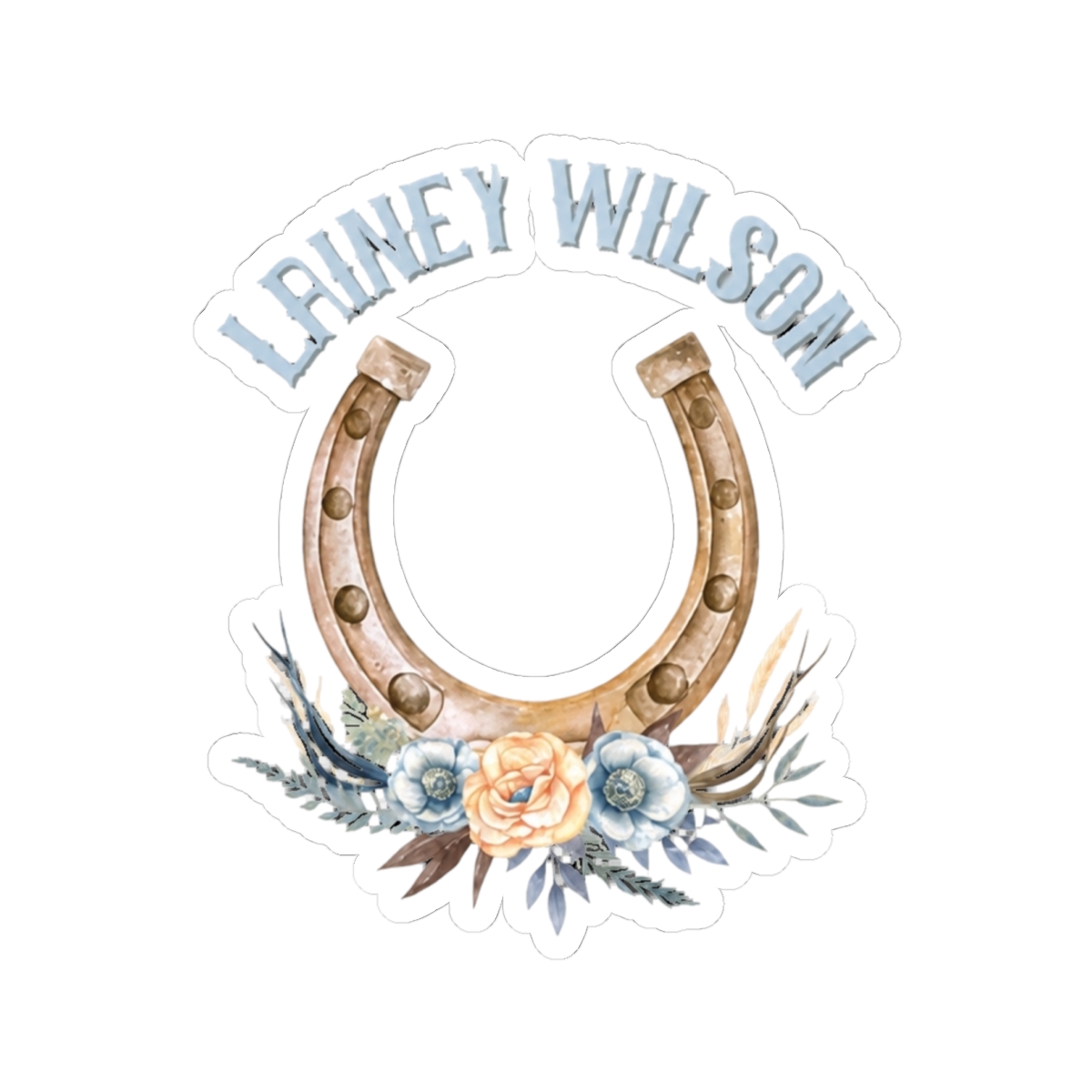 Lainey Wilson Horseshoe Sticker