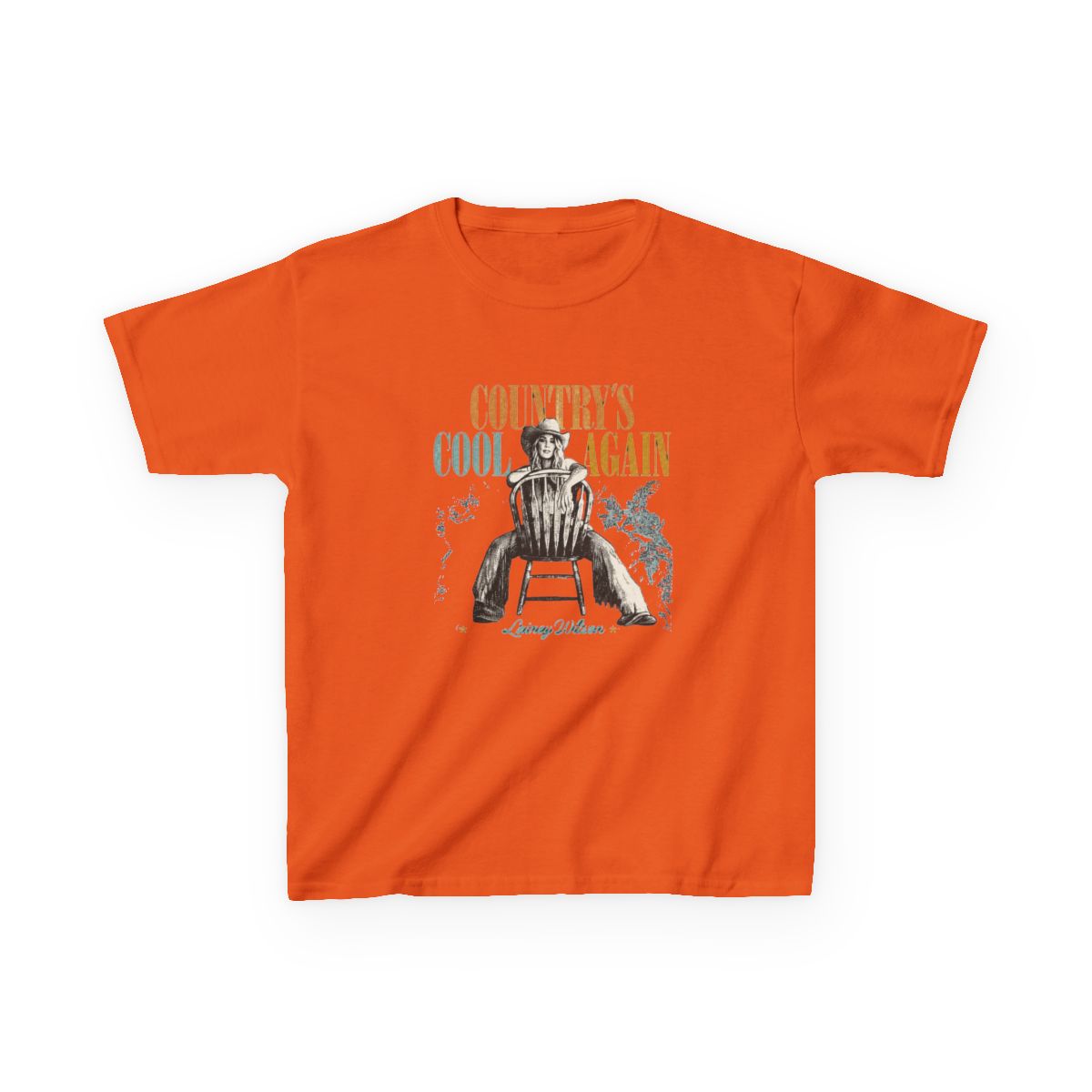 Lainey-Wilson Kids T-Shirt | Lainey Wilson - alternate angle 3, merchandise