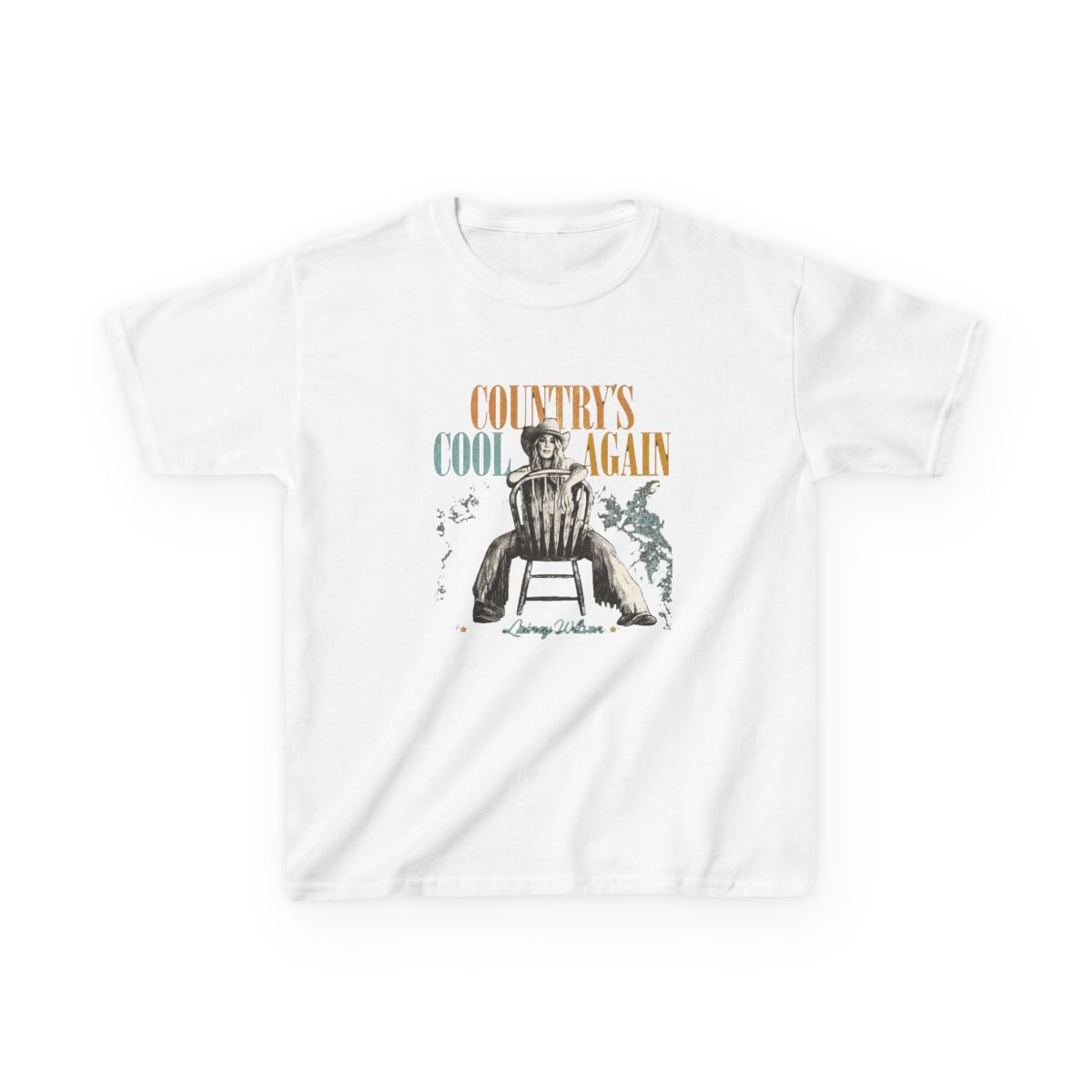 Lainey-Wilson Kids T-Shirt | Lainey Wilson - alternate angle 5, merchandise