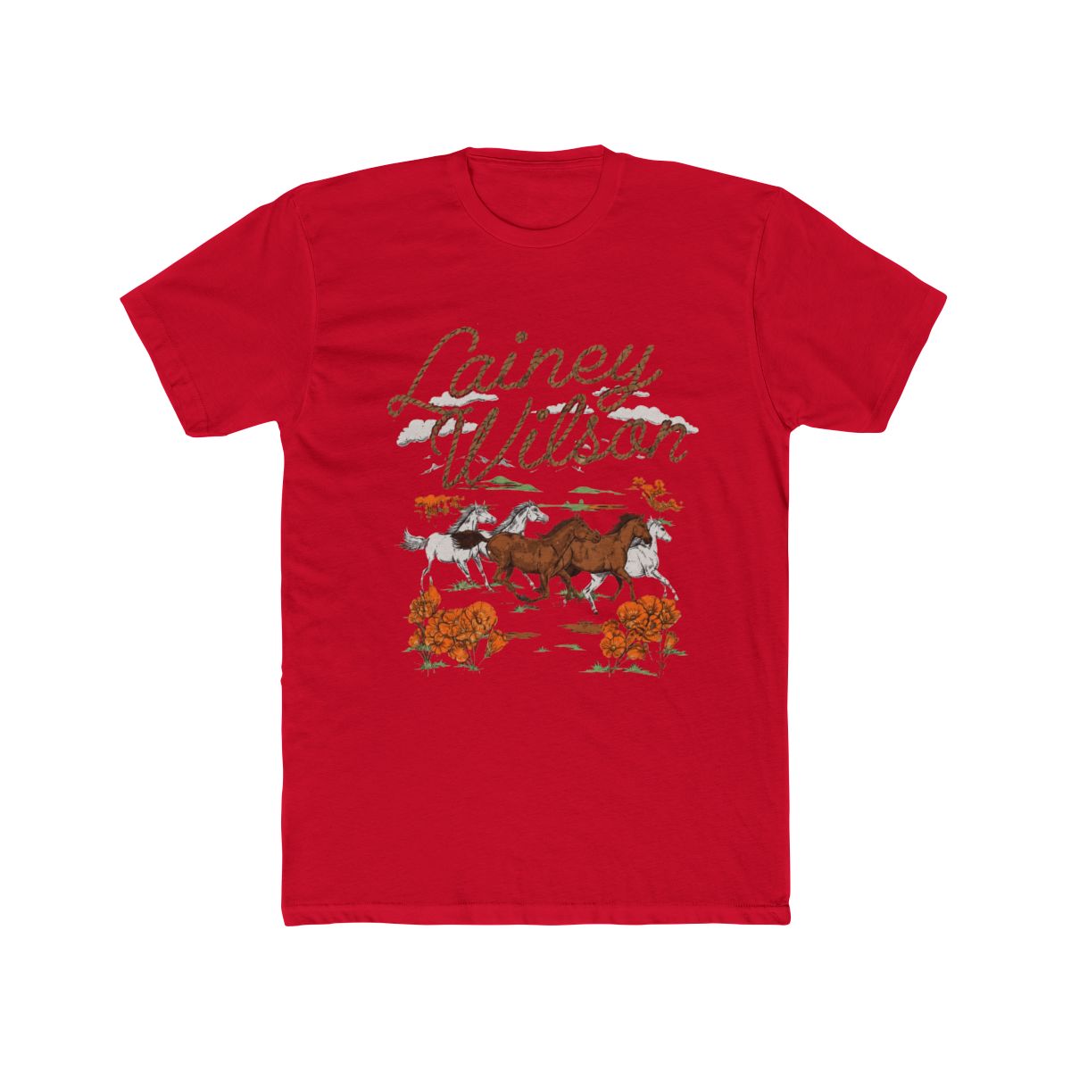 Lainey Wilson - Wild Horses T Shirt - alternate angle 2, merchandise