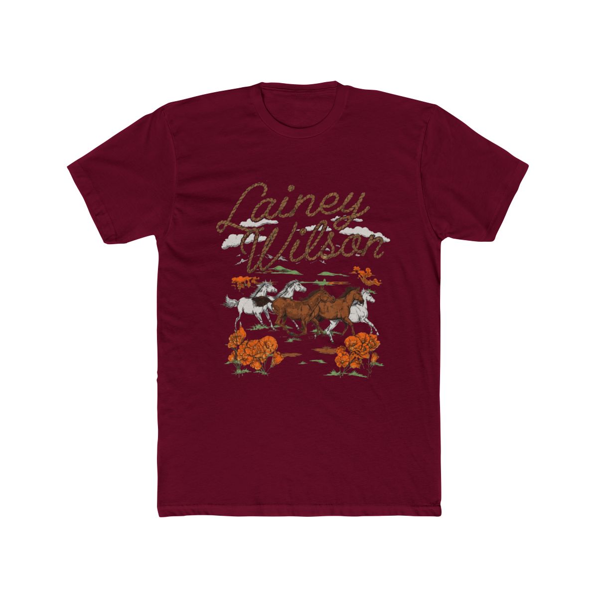 Lainey Wilson - Wild Horses T Shirt - alternate angle 3, merchandise