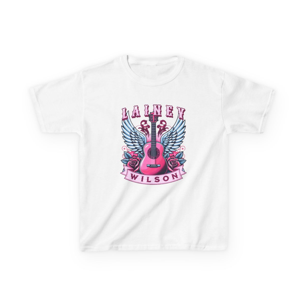 Lainey Wilson Guitar Kids T-Shirt
