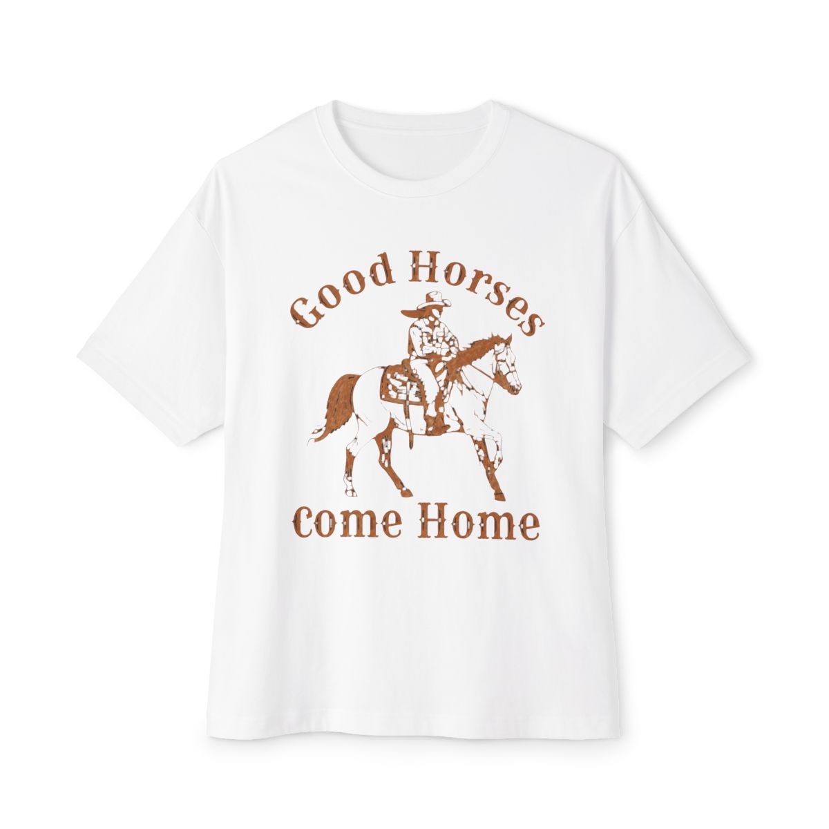 Lainey Wilson Good Horses Oversized T-Shirt - alternate angle 2, merchandise