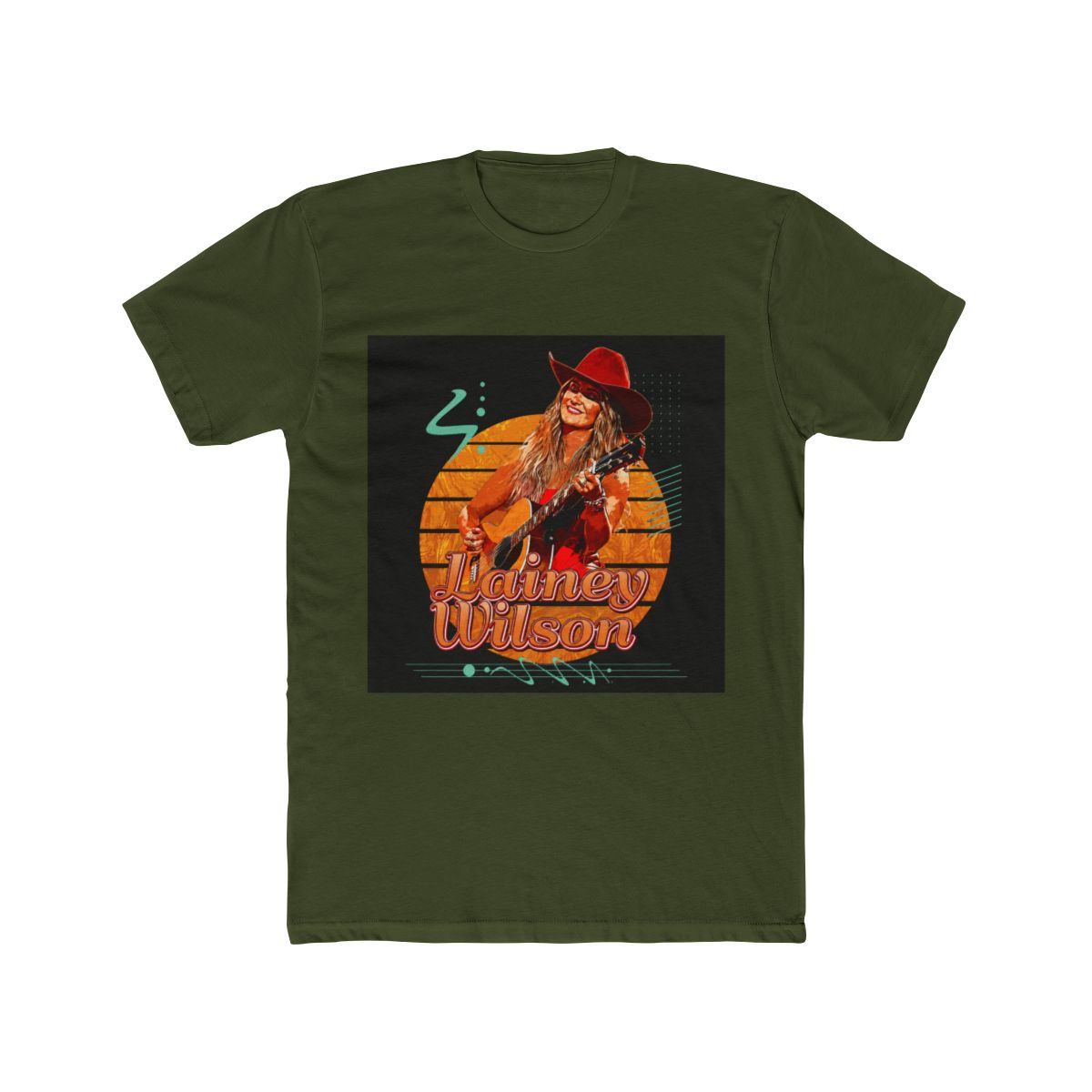 Lainey Wilson \ \ Retro #351 T Shirt - alternate angle 4, merchandise