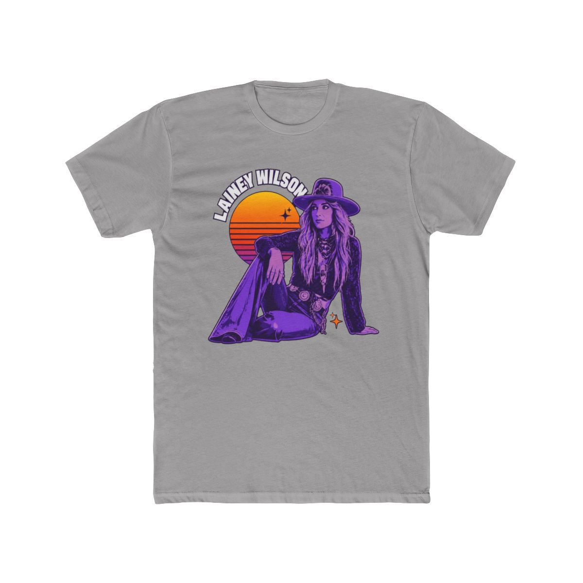 Lainey Wilson Retro Graphic Art T Shirt - alternate angle 5, merchandise